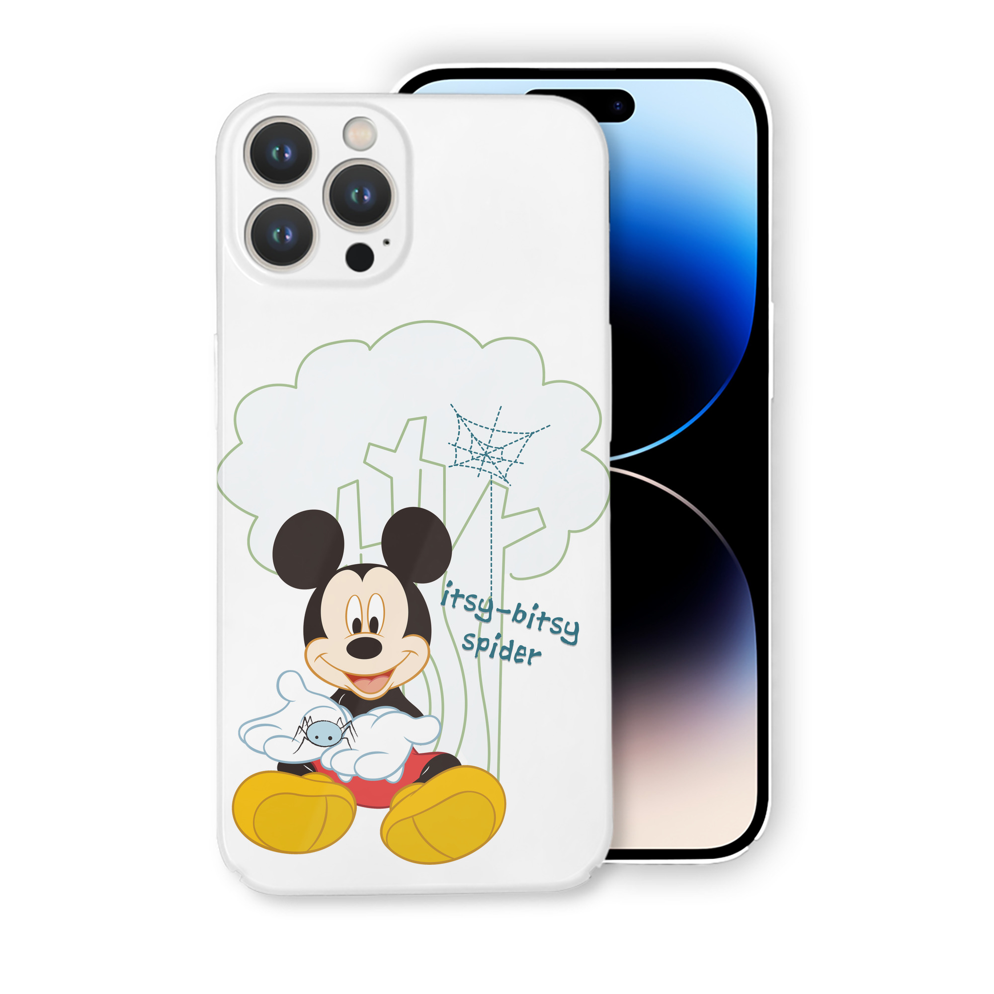 （画像用） ミッキーマウス Mickey Mouse 【iPhone 14シリーズ対応】ハードケース